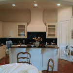 Kitchen remodeling cabinet install and painting