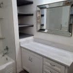 Bathroom remodeling project