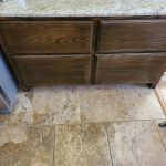 Kitchen cabinet large drawers for big pots and pans