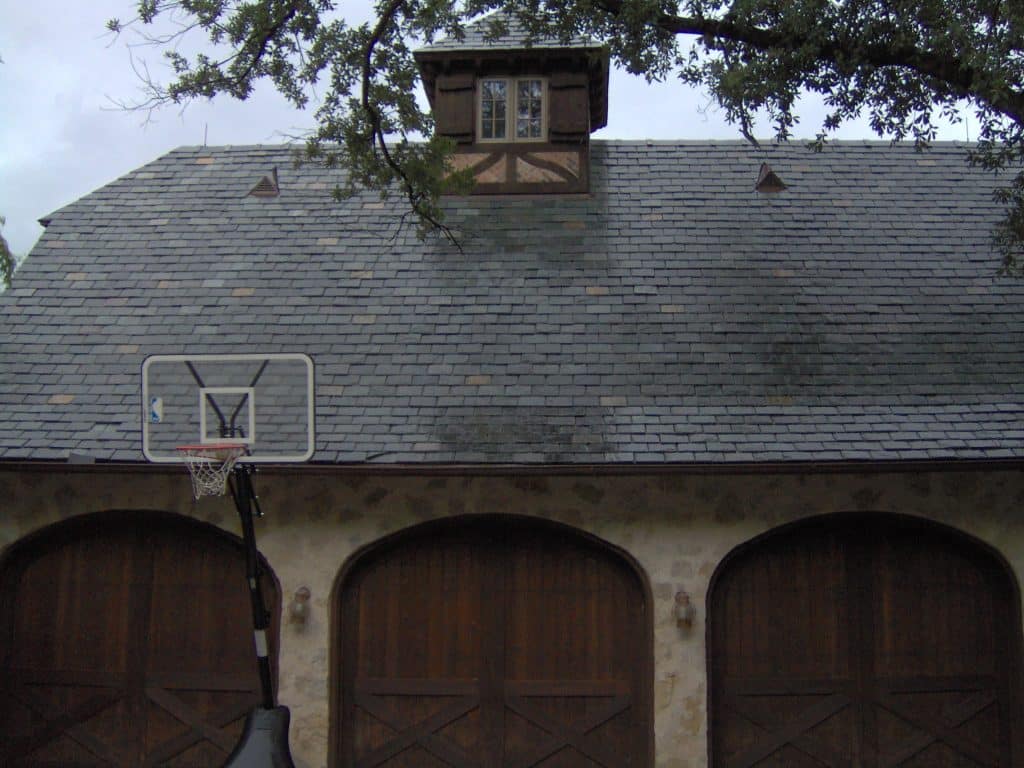 Residential remodeling Fort Worth custom arched garage doors facing front nice curbside look