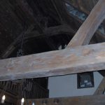 Timber beams main living
