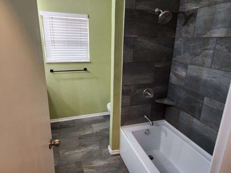 Tub and shower remodel