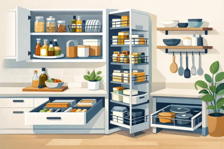 Read more about the article Storage Solutions for Kitchen Cupboards That Work