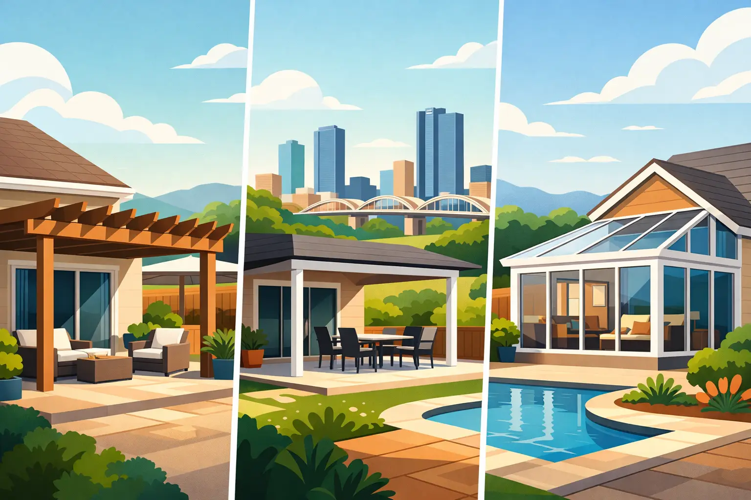 Read more about the article Best Patio Cover Options for Fort Worth Homes